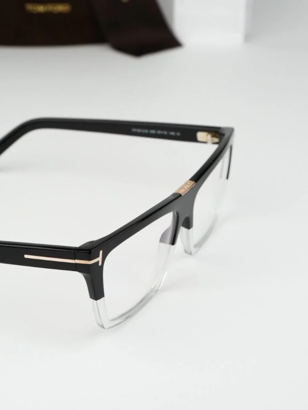 Tom Ford Women Eyeglasses Black Crystal Cat Eye FT5912-B 005 NEW AUTHENTIC